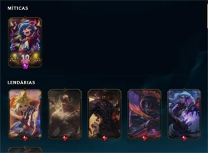 Conta league of legends (LOL) Platina ll
