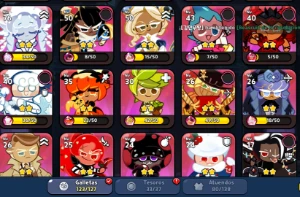 Conta de Cookierun Kingdom, com bastante recursos e biscoito - Outros