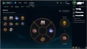 Conta League of Legends Platina S6/S7/S8 LOL