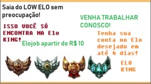 Elo King - Elojob lol do Bronze Ao Platina 1 - League of Legends