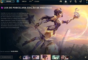 ZED E LUX PRESTIGIO - League of Legends LOL
