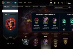 Conta prata 2 com 110 champs e 116 skins + 9  Cromas - League of Legends LOL