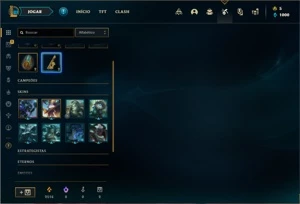 Conta Platina 2 com 36 Champs e 9 Skins + 8 Fragmentos - League of Legends LOL