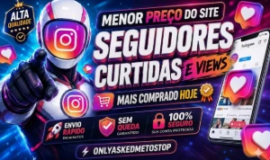 [Menor Preço Do Site] 1k curtidas Brasileiros Insta por 12,9 - Redes Sociais