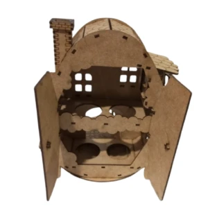 Casinha Modelo Ovo MDF, Cesta de páscoa Para Ovos De... - Artesanato e Personalizados