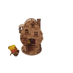 Casinha Modelo Ovo MDF, Cesta de páscoa Para Ovos De... - Artesanato e Personalizados