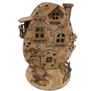 Casinha Modelo Ovo MDF, Cesta de páscoa Para Ovos De...