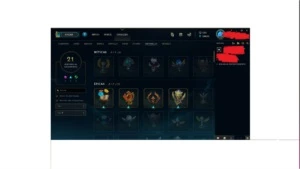 CONTA LOL-TODOS OS CAMPEÕES-PLATINA 4-MAIS DE 200 SKINS - League of Legends