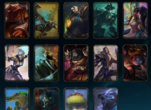 Conta handlevel, diamante 4, 7 skins lendarias, troca d nick - League of Legends LOL
