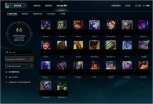 Conta mestre - Email não confimado - League of Legends LOL