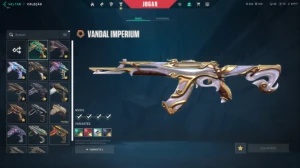 Conta platina 1 com várias skins - Valorant