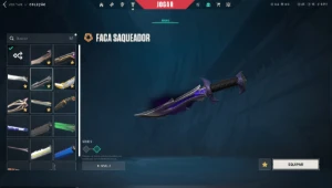 Conta platina 1 com várias skins - Valorant