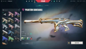 Conta platina 1 com várias skins - Valorant