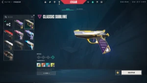 Conta platina 1 com várias skins - Valorant