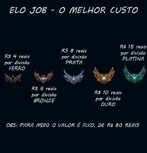 Elo Job LoL - League of Legends