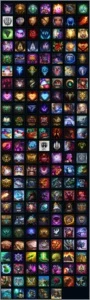 CONTA LOL: COM 79 SKINS - 112 CHAMPIONS - BORDA PLATINA - League of Legends