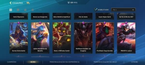 Conta de Wild Rift com 69 skins e vários passes - League of Legends: Wild Rift LOL WR