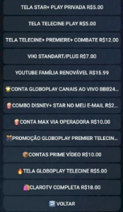 Bot De  5 Contas No Telegram E 7 Paineis Revenda APROVEITE ! - Assinaturas e Premium