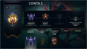 [LOL] 3 ÓTIMAS CONTAS. - League of Legends