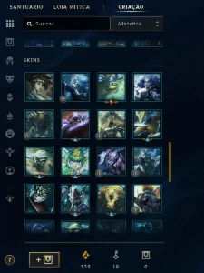 Conta League of Legends Full Acesso - 103 Champs e 51 Skins LOL