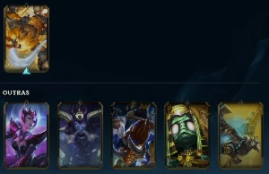 Conta League of Legends Full Acesso - 103 Champs e 51 Skins LOL