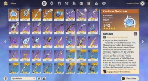 Genshin Impact Ar55 Columbina+Arma, Zibai+Arma, Ineffa+Arma