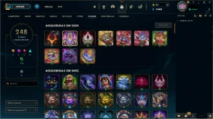 Conta Lol D2/D3 - 190 skins - League of Legends