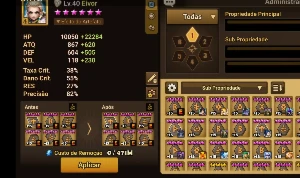 Conta summoners war 4 LD Ultra late game