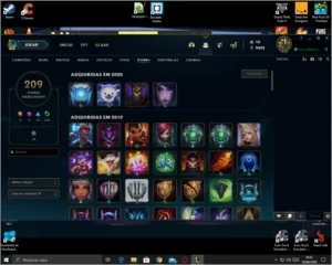 Conta League of legends, todos campeões 119 skin + sona dj LOL