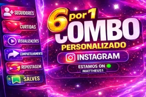 SEGUIDORES INSTAGRAM ★COMBO 6 EM 1 [ENTREGA RÁPIDA!]★