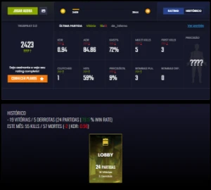 CSGO PRIME ÁGUIA2 LVL 17 GC SKIN DE FACA E ARMAS 18 ANOS - Counter Strike