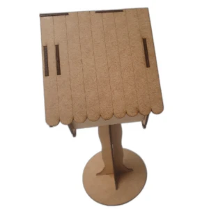 Casa de pássaro MDF, 12x13 - Artesanato e Personalizados