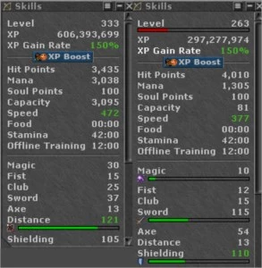 Rp 333 + Ek 268 + Ms 172 Open-PvP(Vunira) - Tibia