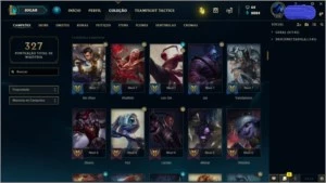 ACC PRATA II 107 CHAMPS E 128 SKINS POR R$110,00!!! - League of Legends LOL