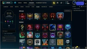 ACC PRATA II 107 CHAMPS E 128 SKINS POR R$110,00!!! - League of Legends LOL