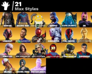 >>Conta Fortnite | 97 Skins | Spider-Man |Rick | Lara Croft