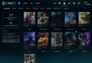Conta FERRO 4 | -8 PDL - Lol (League Of Legends) Elomoon