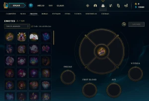 Conta FERRO 4 | -8 PDL - Lol (League Of Legends) Elomoon