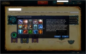 Conta League of Legends Platina Smurf LOL