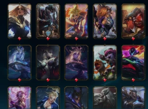 Conta LOL + TFT + VALORANT - nivel 497 Com varias skins rara - League of Legends