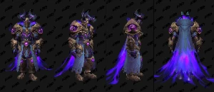 Legion REMIX transmog roxo - Blizzard