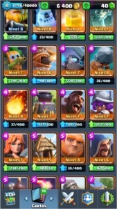CONTA CLASH ROYALE
