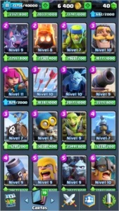 CONTA CLASH ROYALE
