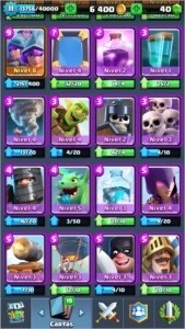 CONTA CLASH ROYALE