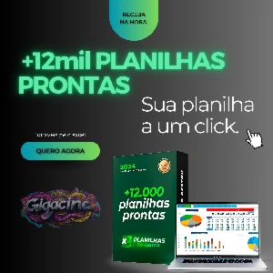 12mil Planilhas Prontas Excel - Outros