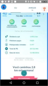 CONTA DE POKÉMON GO LV:40. PROMOÇÃO