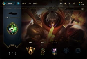 conta lol gold 1 - League of Legends