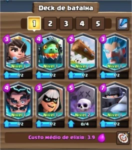 Conta Royale Arena 10 - Clash Royale