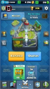 Conta Royale Arena 10 - Clash Royale