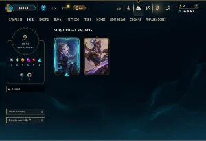 Platina 4 com 31 Champs e 3 Skins - League of Legends LOL
